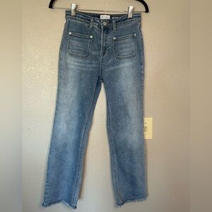 7 for all Mankind Luxe Vintage 'the High Waist Jo' Girls Adjustable Waist Jeans